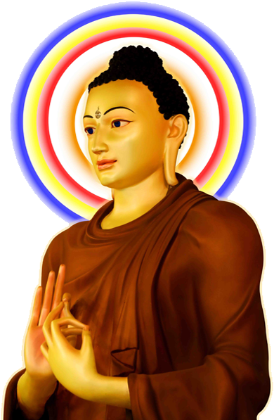 Mahamevnawa Buddha (450x600), Png Download