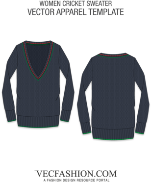 Women Cricket Sweater - Mens Dress Shirt Template (400x400), Png Download