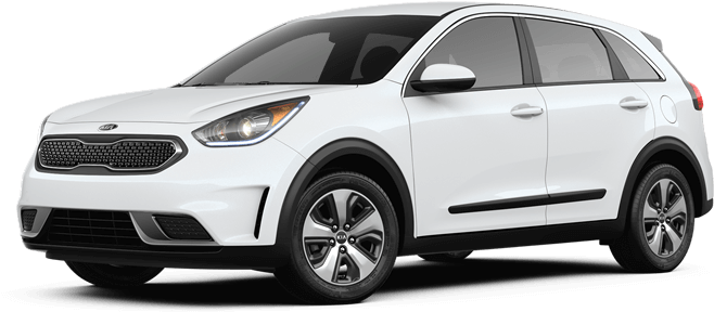 2018 Kia Niro - Kia Niro 2017 Black (768x419), Png Download