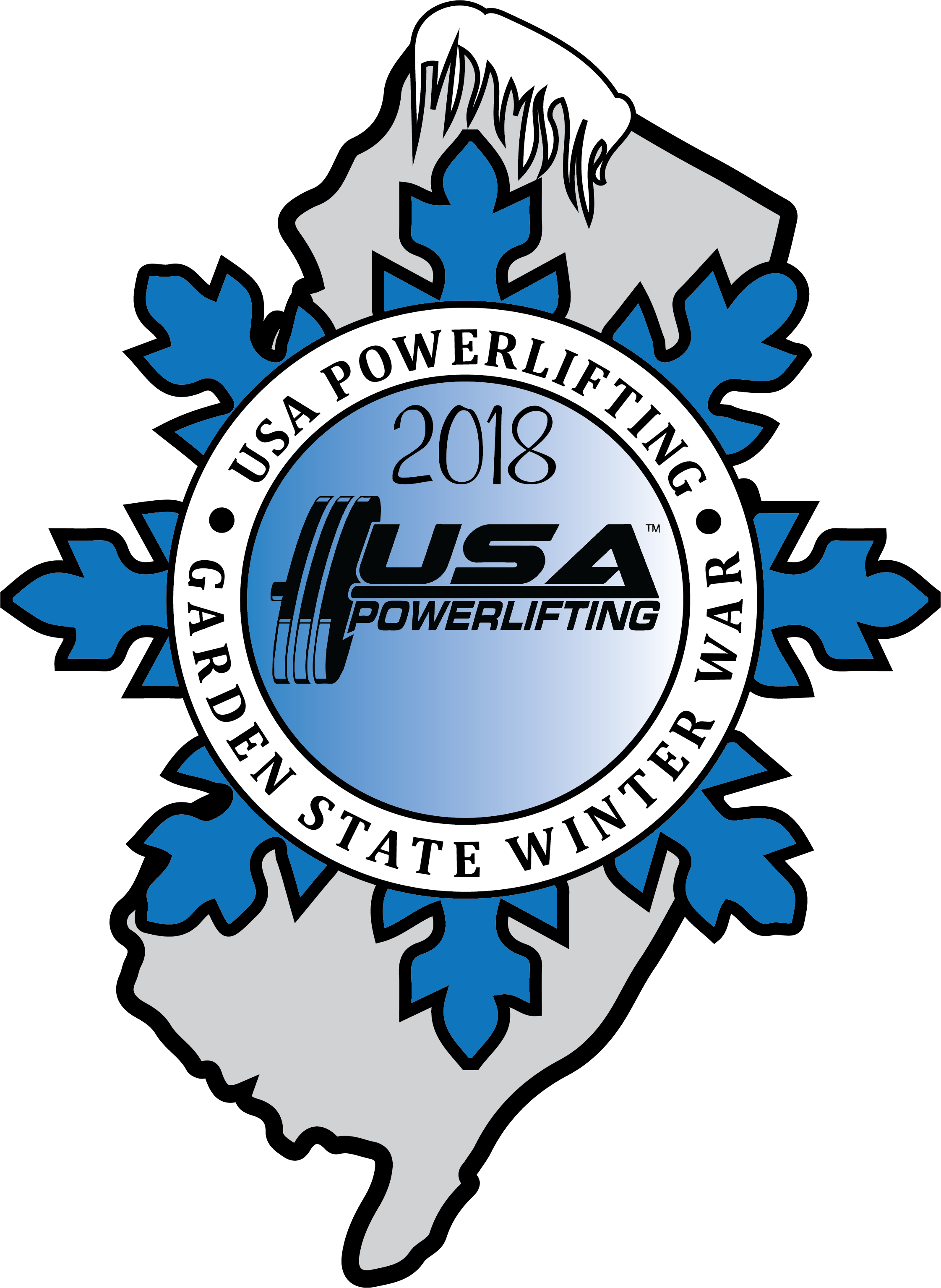 2018 Usa Powerlifting Garden State Winter War (2243x3069), Png Download
