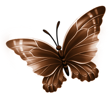 Image Du Blog Zezete2 - Brown Butterfly Cartoon (395x351), Png Download