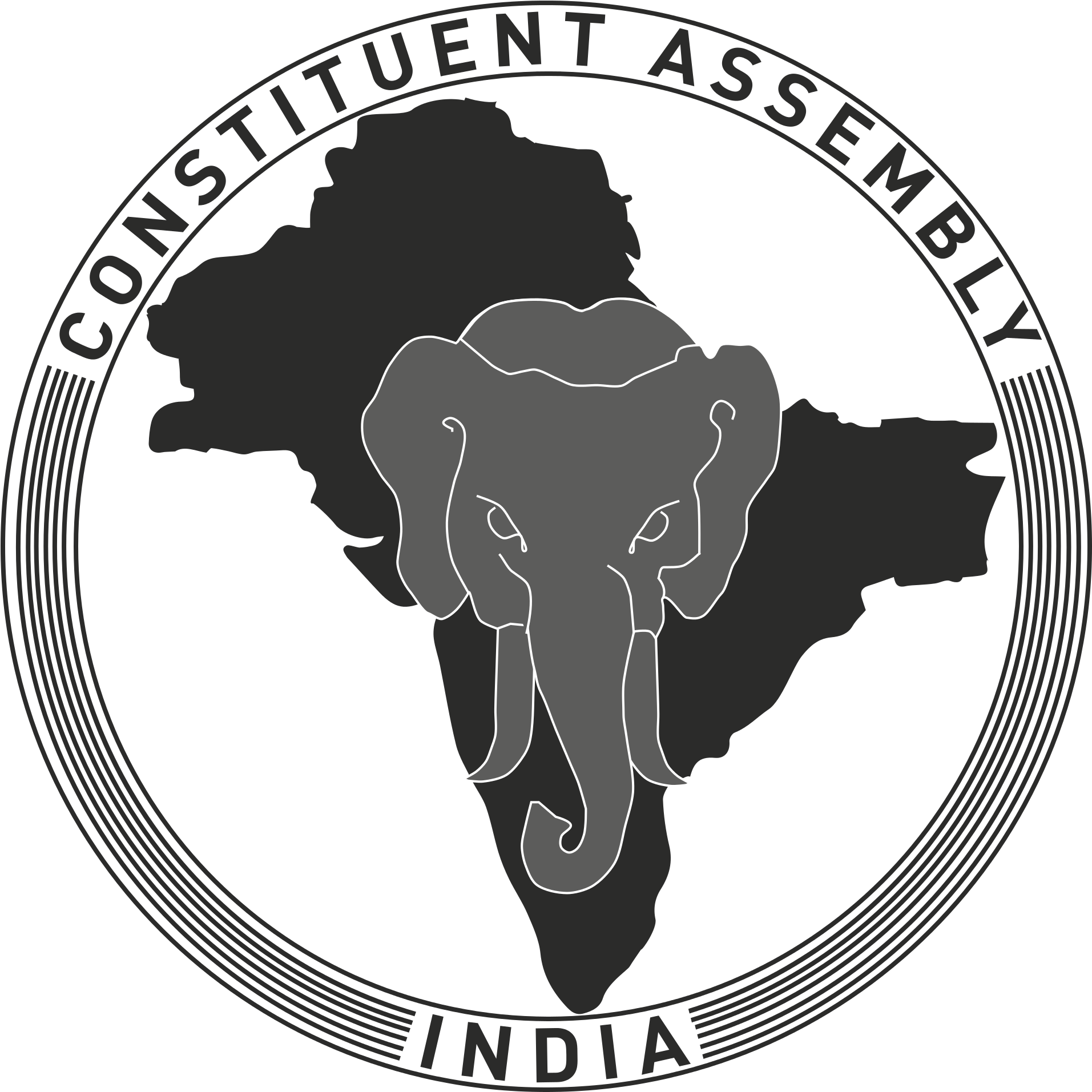 Seal Of The Constituent Assembly Of India - Symbol Of Constituent Assembly Of India (2000x2000), Png Download