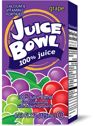 Juice Bowl Grape (360x471), Png Download