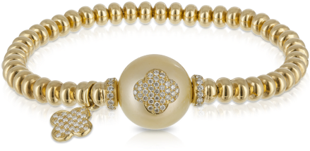 18ct Yellow Gold Bracelet - Bracelet (630x630), Png Download