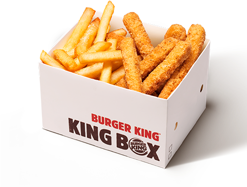 Chicken Fries King Box - Burger King (500x400), Png Download