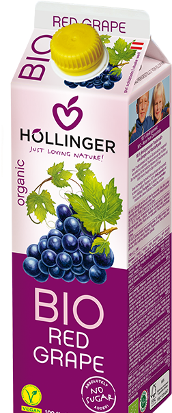 Tetrapak 1l Traube En - Grape Juice Tetra Pack (400x632), Png Download