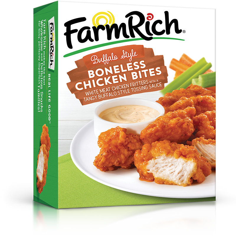Share It On Your Social Network - Farm Rich Cinnamon French Toast Sticks - 12 Oz Box (800x800), Png Download