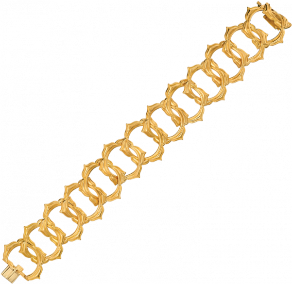 18kt Yellow Gold Soleil Bracelet - Weihrauch Hw45 (600x600), Png Download
