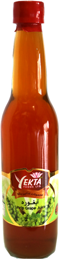 Yekta Sour Grape Juice - Glass Bottle (550x550), Png Download