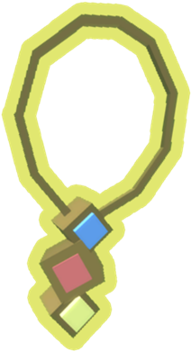 Tri-color Necklace - Scarf (420x420), Png Download