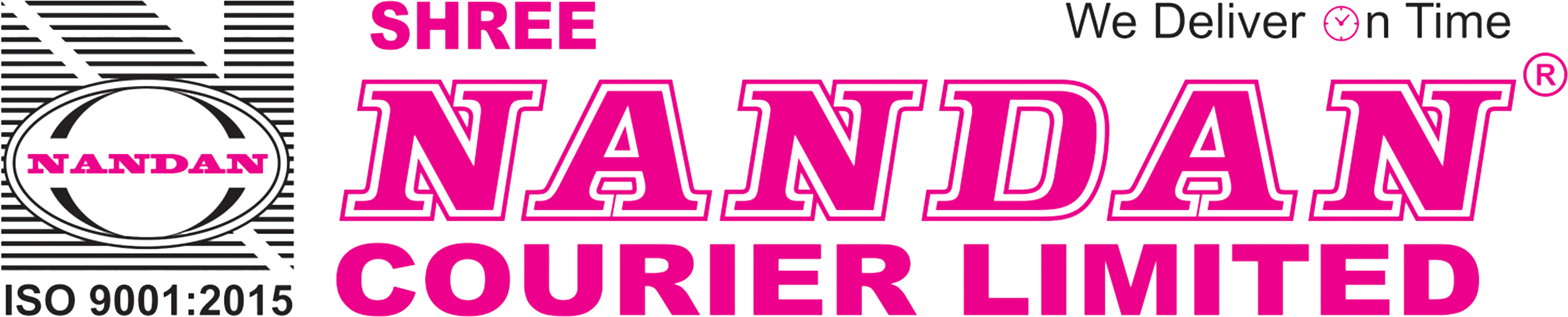 Logo - Shree Nandan Courier Logo (3220x915), Png Download