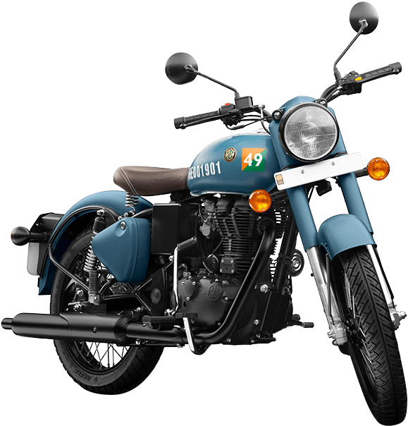 Royal Enfield Classic 350 Signals Edition - Royal Enfield Classic 350 New Model (1024x683), Png Download