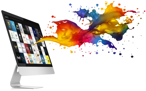 Banner For Graphic Design Web (514x313), Png Download