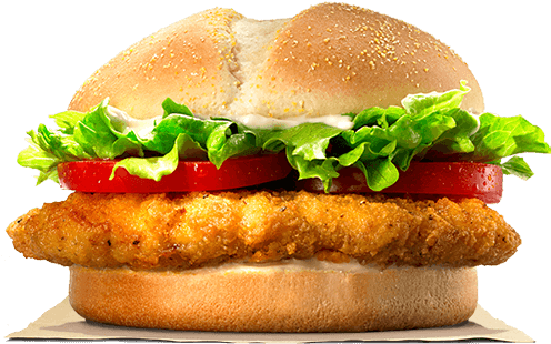 Tendercrisp® Chicken Sandwich - Tendercrisp Burger King (500x540), Png Download