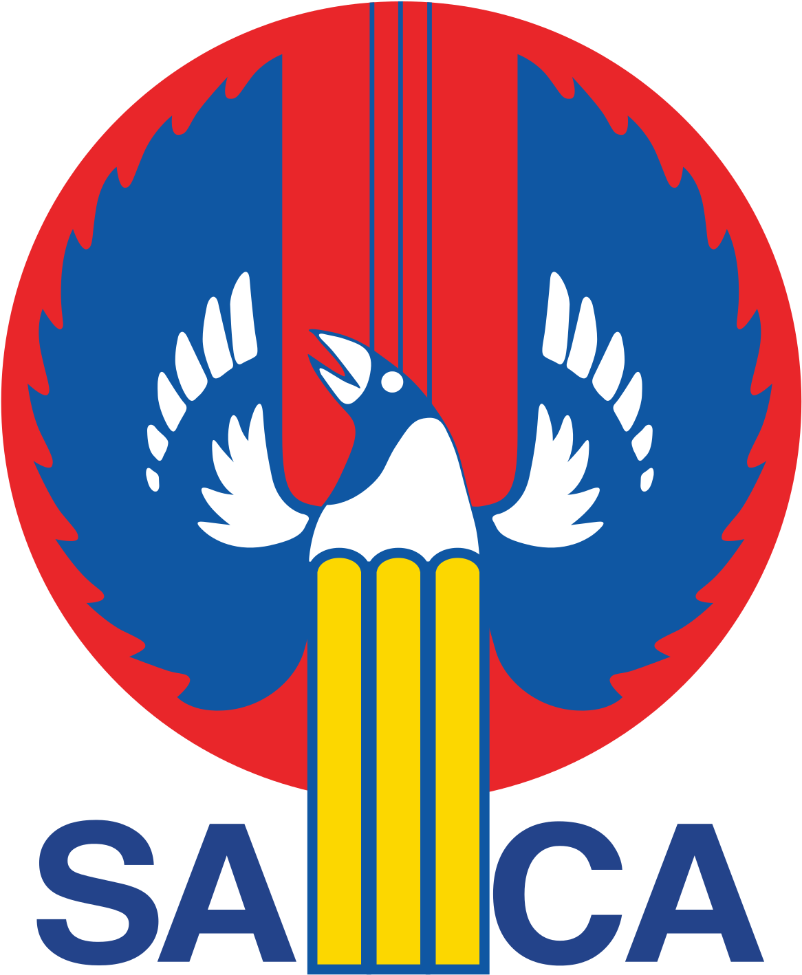 Cricket Clipart Premier League - Sa Cricket Association Logo (1200x1466), Png Download