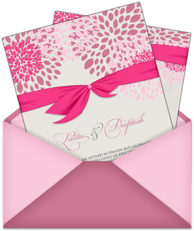 Letter Style Email Indian Wedding Card Design - Wedding Invitation (406x471), Png Download