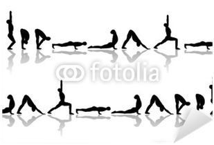 Surya Namaskar B Sticker - Surya Namaskar B (400x400), Png Download