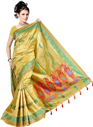 Svg Royalty Free Download Art Of Designing And Latest - Silk Saree Designs Png (300x450), Png Download