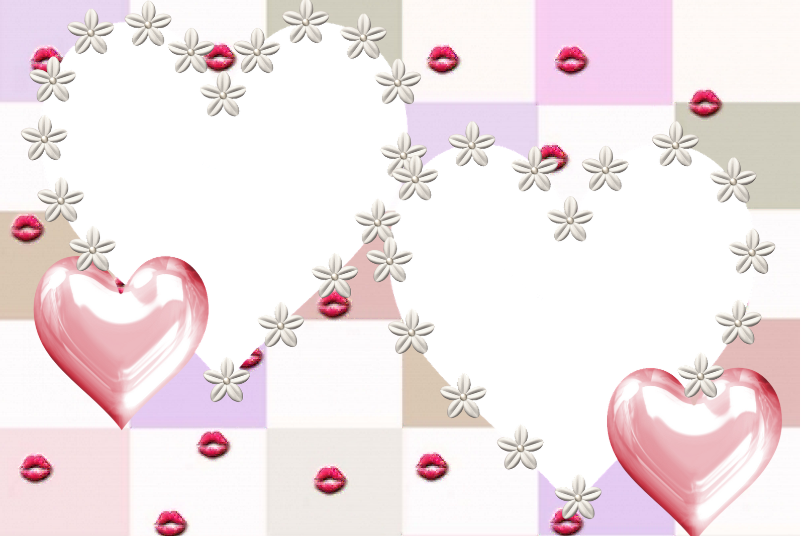 Frame-loves Png - N And A Love (1600x1067), Png Download