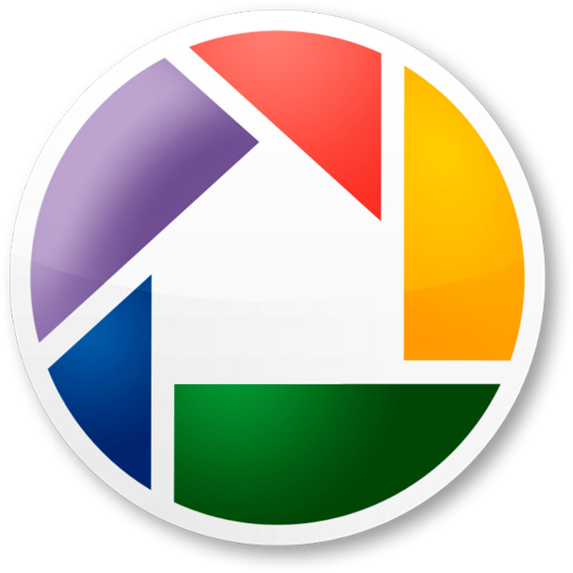 Picasa Will Be Phased Out In Favor Of Google Photos - Picasa Logo Png (1200x1200), Png Download