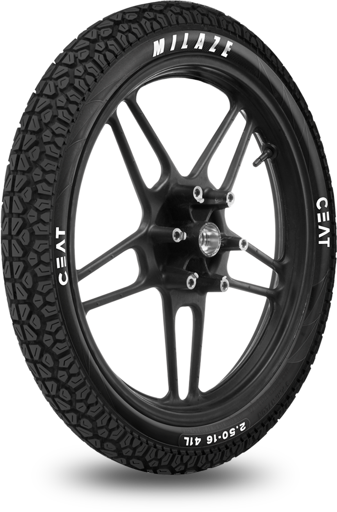 Milaze1 - Ceat Gripp Bike Tyre (1200x1200), Png Download