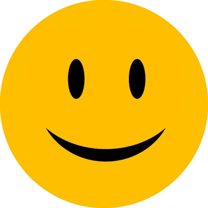 Smiley Png Background Image - Smiley Face Free Png (418x418), Png Download