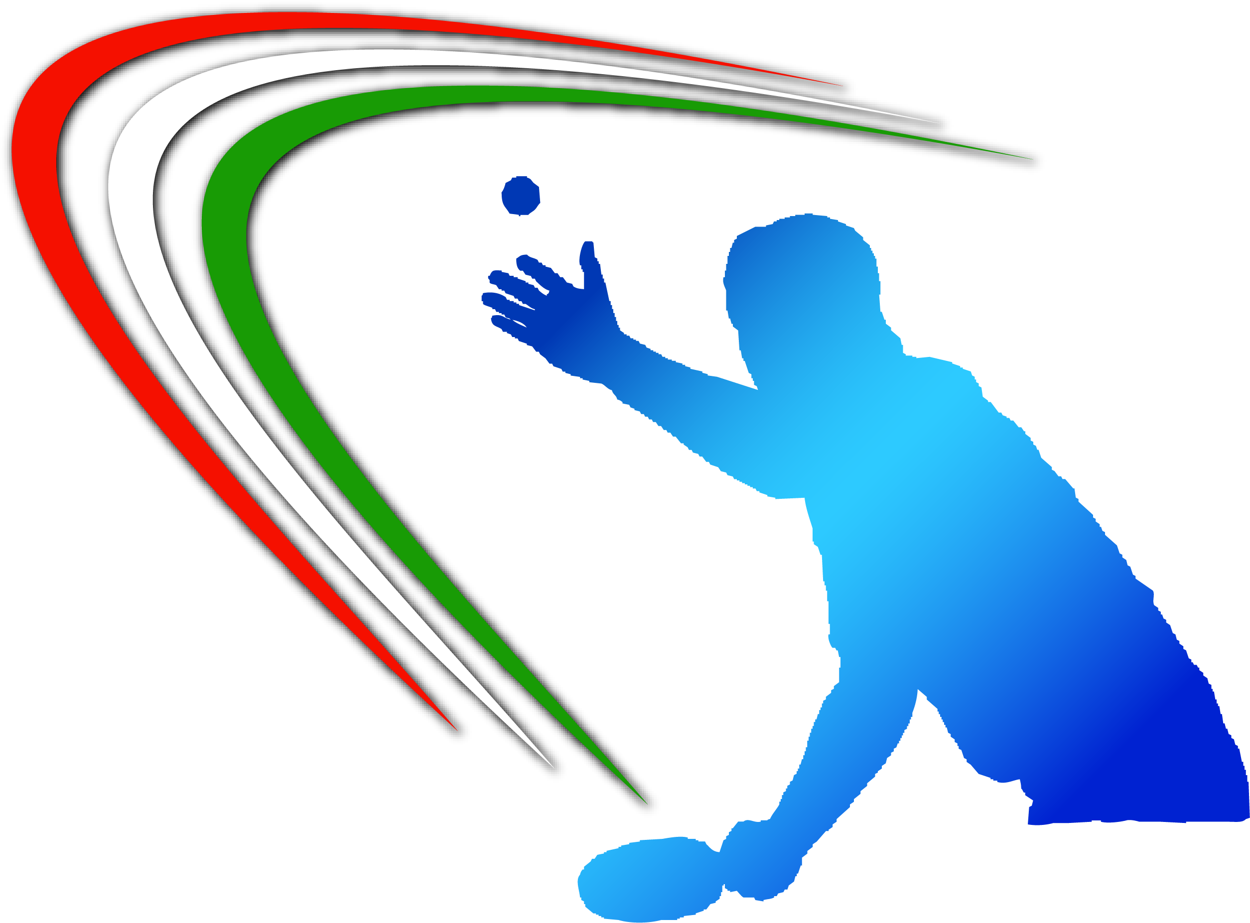 International Deaf Table Tennis Tournament © - Table Tennis (2657x2142), Png Download