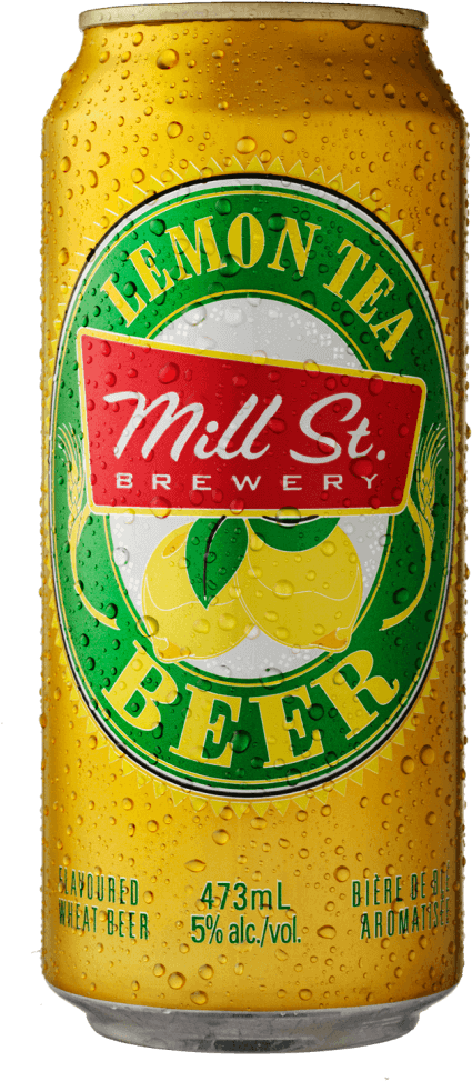 Lemon Tea Beer - Mill Street Lemon Tea (483x1000), Png Download