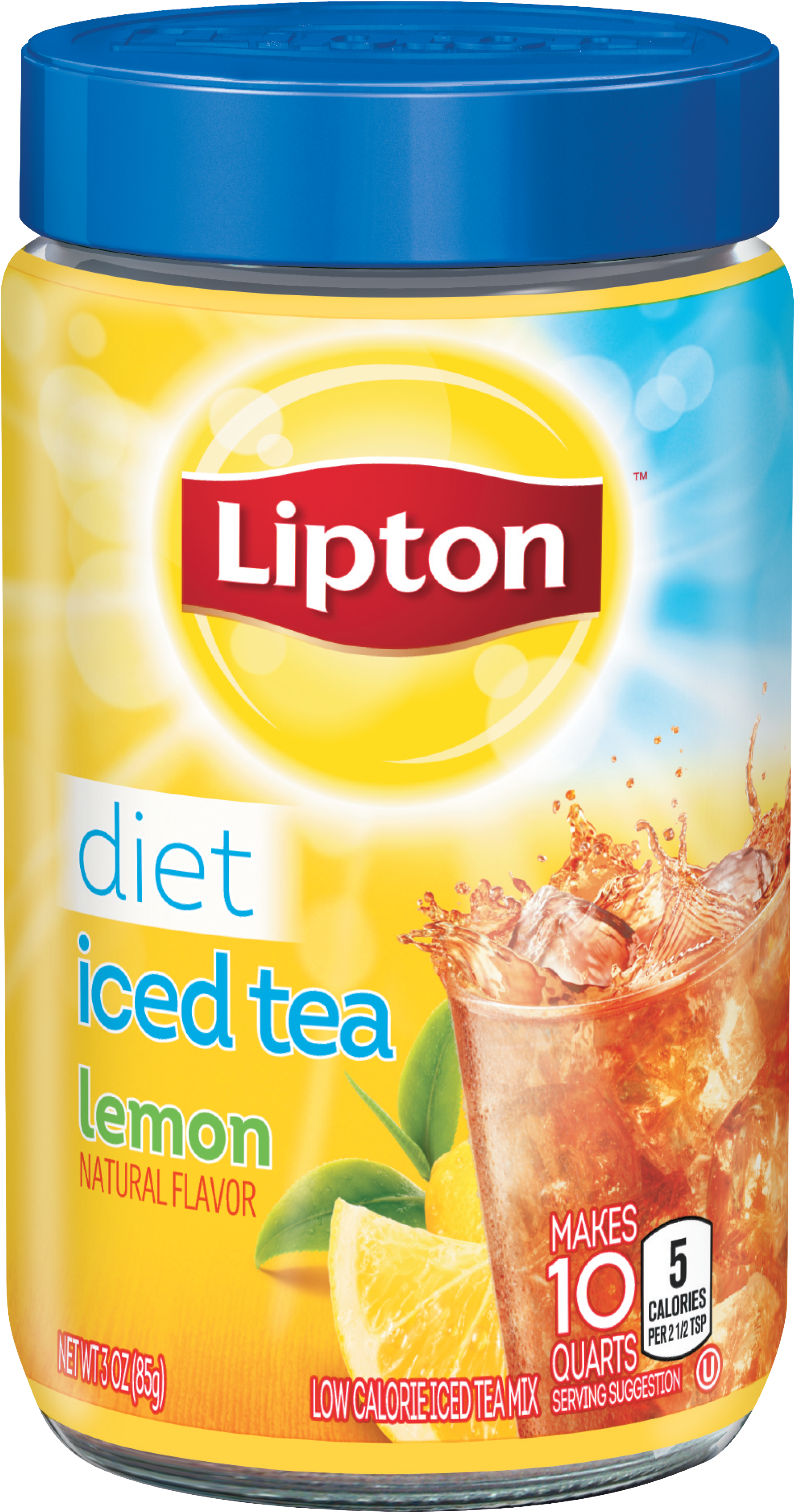 Sugar Free Lipton Iced Tea (5000x5000), Png Download