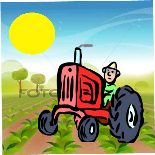 Problem Faces By Indian Farmer - Farmer Clipart (708x708), Png Download