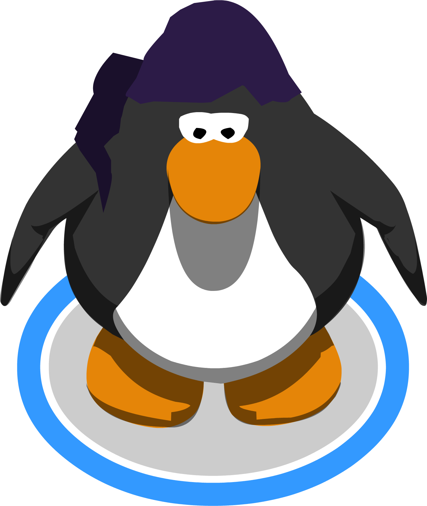 The Bolero In-game - Red Penguin Club Penguin (1482x1755), Png Download