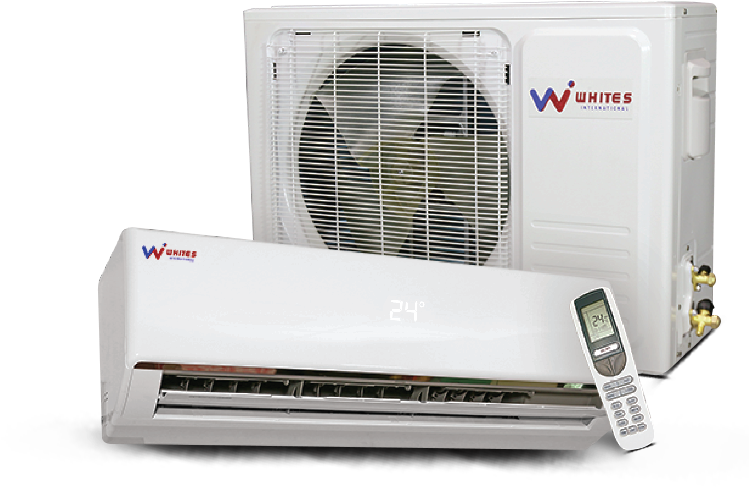 Split Conditioners Whites International - Air Conditioning (770x515), Png Download