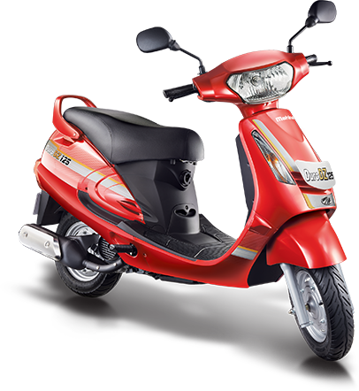Mahindra Duro Dz Scooter - Mahindra Scooter (406x442), Png Download