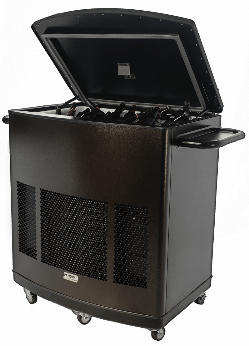 Phoenix Manufacturing Inc - Phoenix Patio Pal Portable Multi-purpose Cooler 120 (797x1106), Png Download