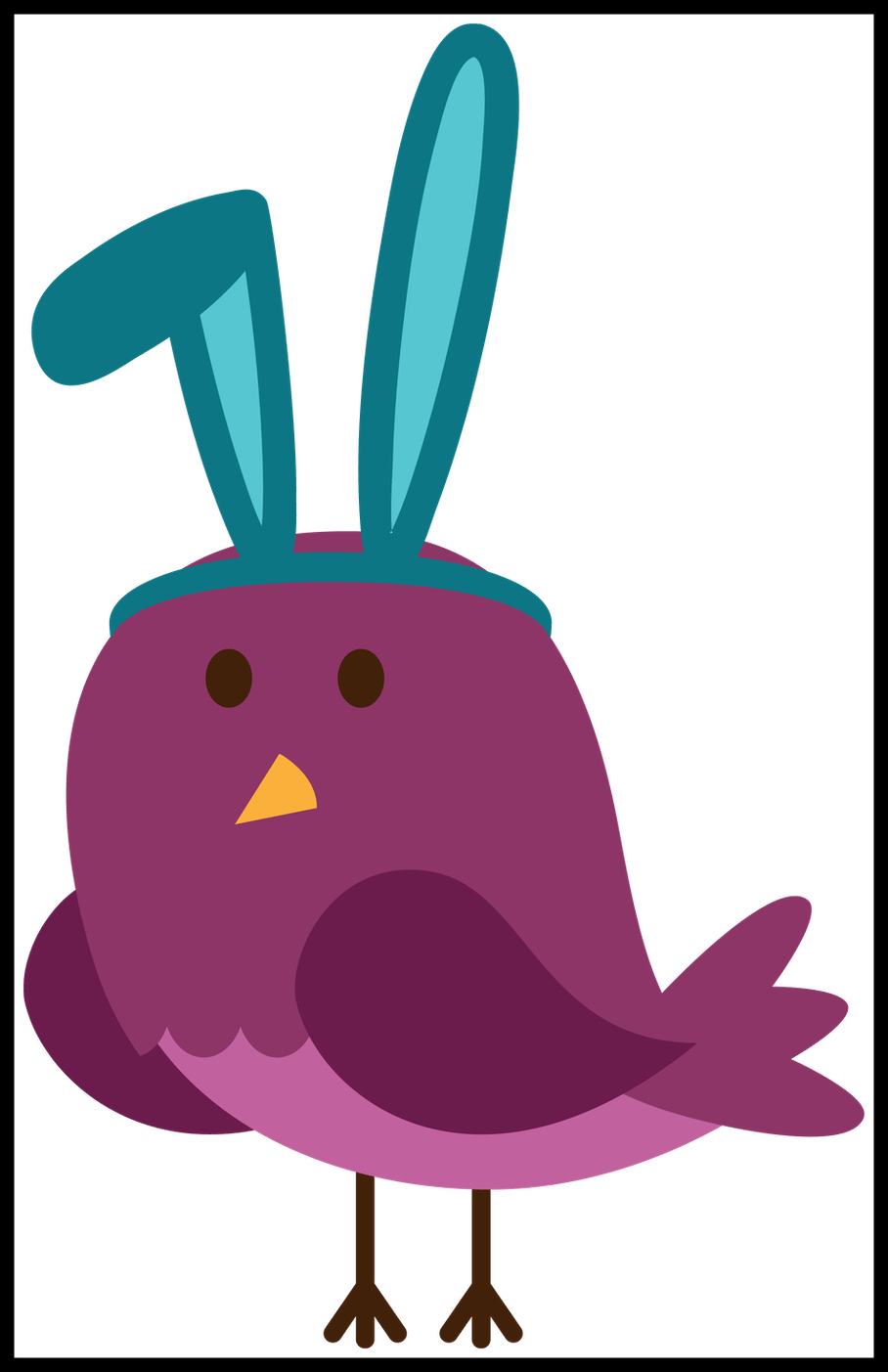 Fascinating Passarinhos Minus Happy Easter Clip Art - Clip Art (908x1403), Png Download