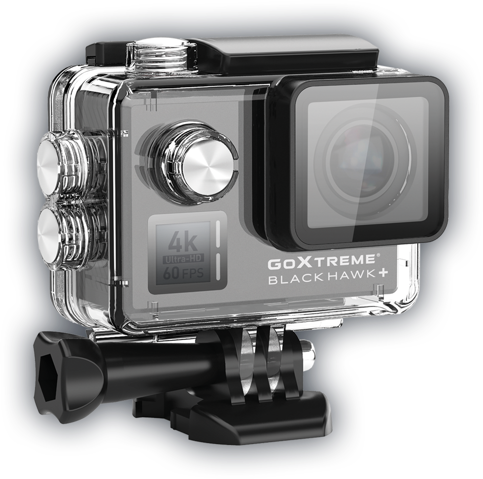 Goxtreme Black Hawk - 4k Resolution (1000x1304), Png Download