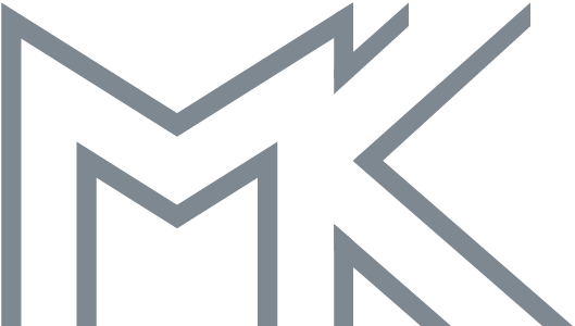 Michael Kovalchick Art Direction - Mk Logo Design Hd Png (529x300), Png Download