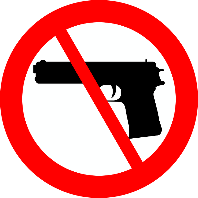A Gun Show Ban Could Be Coming To Santa Clara - Prohibicion De Armas (610x610), Png Download