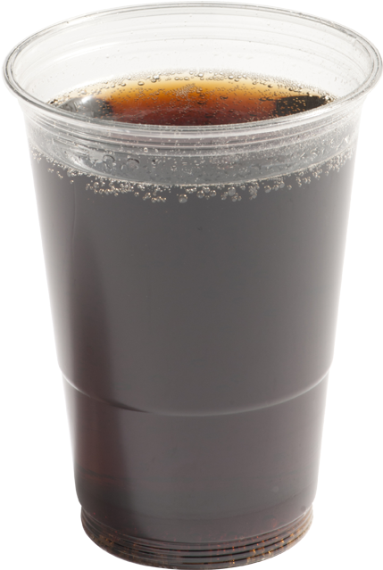 Glass, Soft Drink Glass, Pet, 200ml, Transparent - Frisdrank Glazen Png (640x640), Png Download