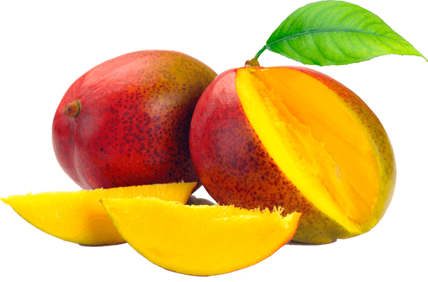 A Sauce Made Of Fresh Mangoes Seasoned With Fine Herbs, - Imagenes De Mangos Png (611x403), Png Download