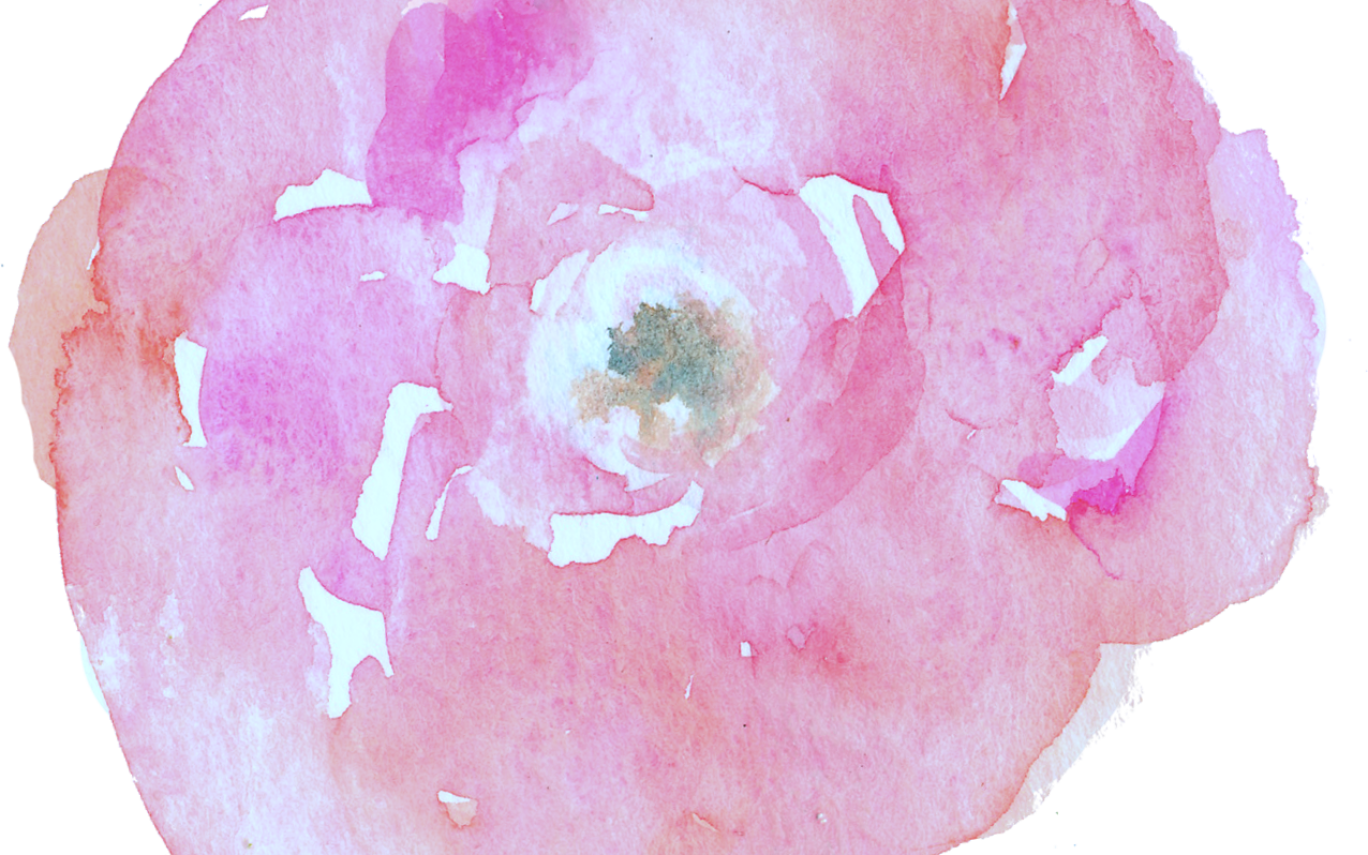 New Blog Design Watercolor Flowers Beautiful, Colorful - Watercolor Painting (1368x855), Png Download