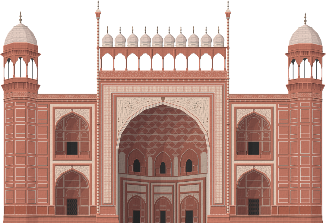 Graphic Stock Taj Mahal By Herbertrocha On Deviantart - Taj Mahal (1081x739), Png Download