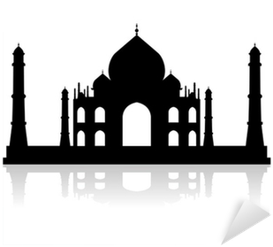 泰 姬 瑪 哈 陵 剪影 (400x400), Png Download
