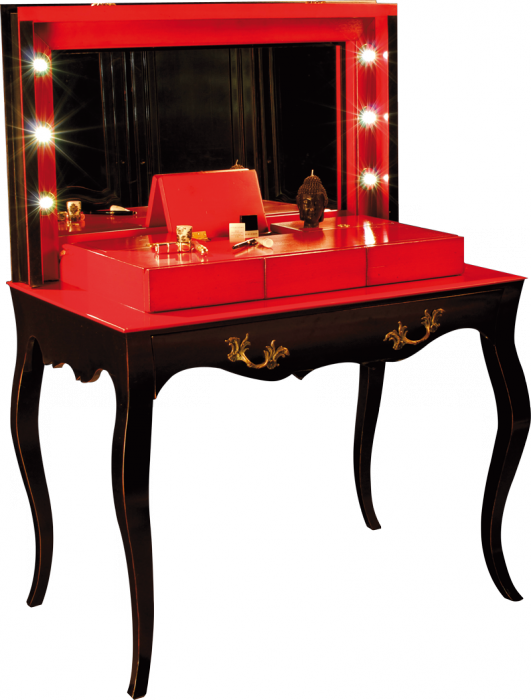Make Up Table - Make Up Table Png (531x700), Png Download