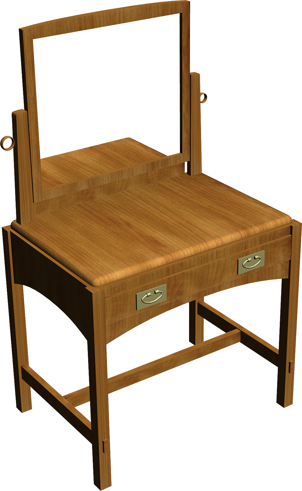 Limbert Dressing Table 3d View - Sgabelli E Tavolo Alto (1000x1627), Png Download