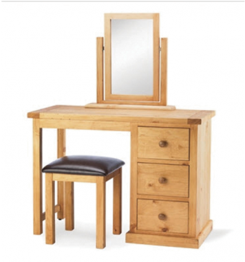 Devon Dressing Table & Stool - Furniture (530x380), Png Download