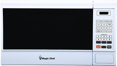 Magic Chef Mcm1310w Microwave Oven, - Magic Chef Mcm1310w 1.3-cubic Ft Countertop Microwave (400x400), Png Download