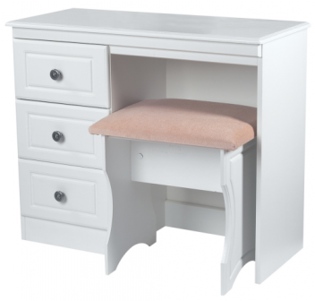 Pembury Vanity Dressing Table - White (351x470), Png Download