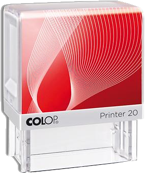Stamp Colop Printer 20 - Colop Personnel Timbre À Encrage Automatique Empreinte (400x400), Png Download