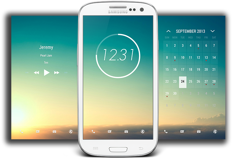 Get This Look - Samsung Galaxy (800x621), Png Download